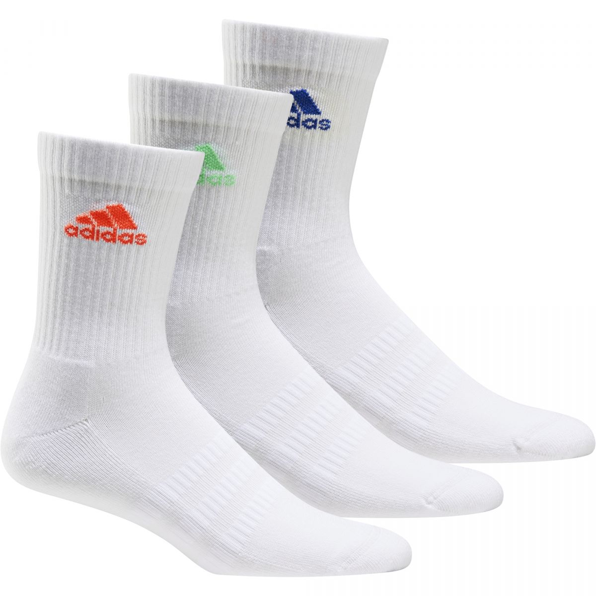 ADIDAS PERFOMANCE CUSHIONED CREW SOCKS 3 PAIRS H27749