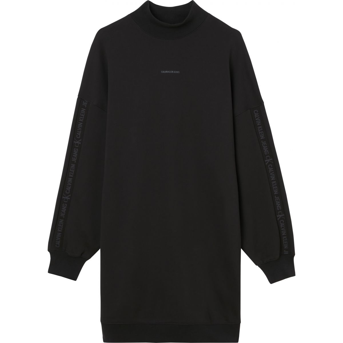 Calvin Klein Logo Trim Mock Neck Dress Φόρεμα Γυναικείο J20J217571