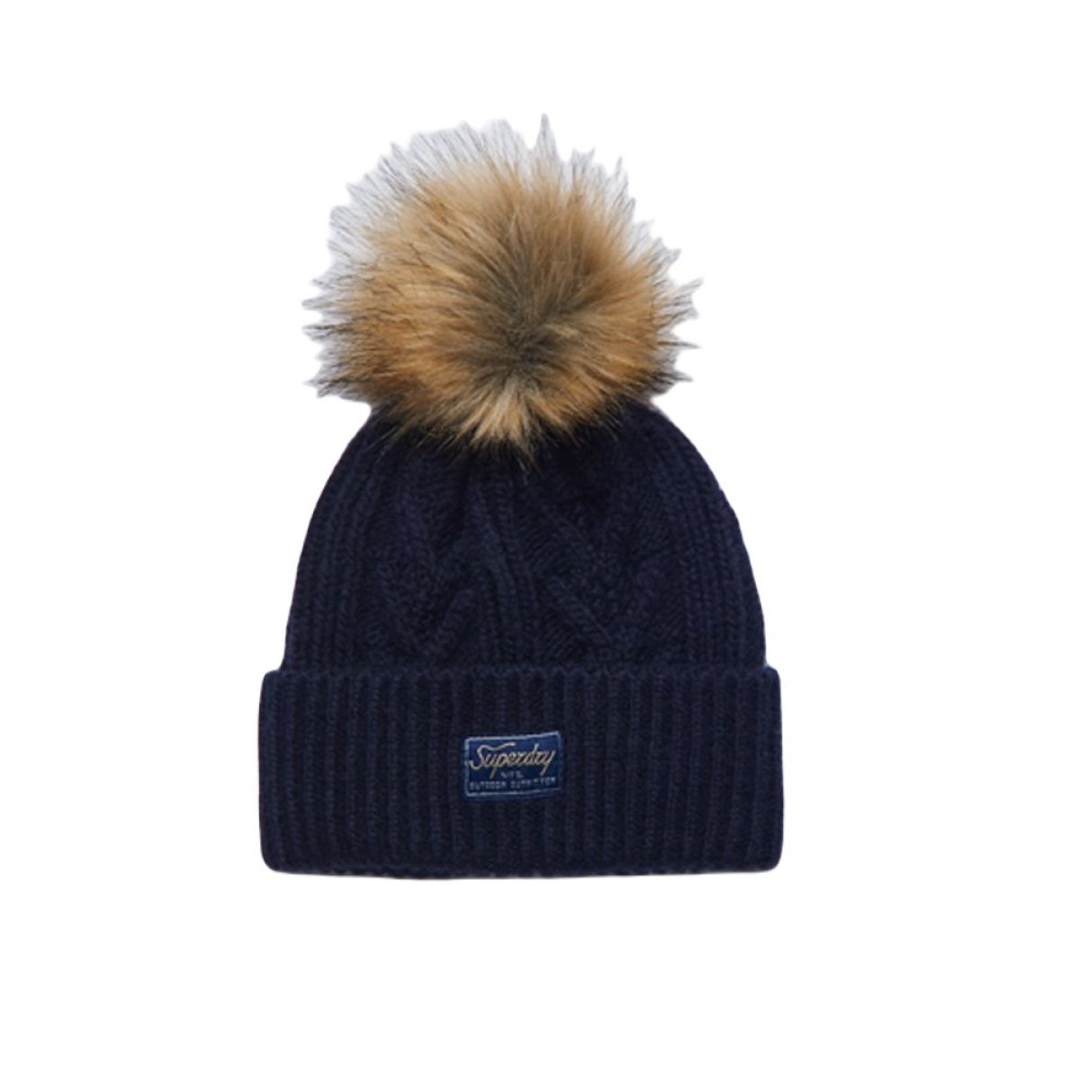 SUPERDRY CABLE LUX BEANIE ΣΚΟΥΦΑΚΙ ΓΥΝΑΙΚΕΙΟ W9010139A