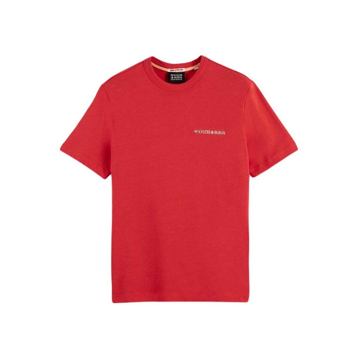 Scotch&Soda Unisex organic cotton T-shirt Ανδρικό 166064
