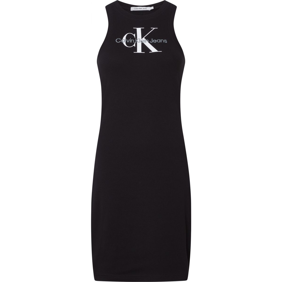 Calvin Klein Archival Monologo Rib Tank Dress Φόρεμα Γυναικείο J20J220754