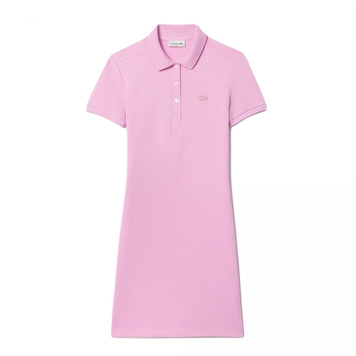 Lacoste Stretch Cotton Piqué Polo Φόρεμα Γυναικείο EF5473