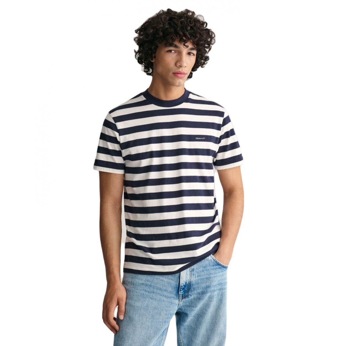 Gant Multi Striped T-Shirt Ανδρικό 2013041